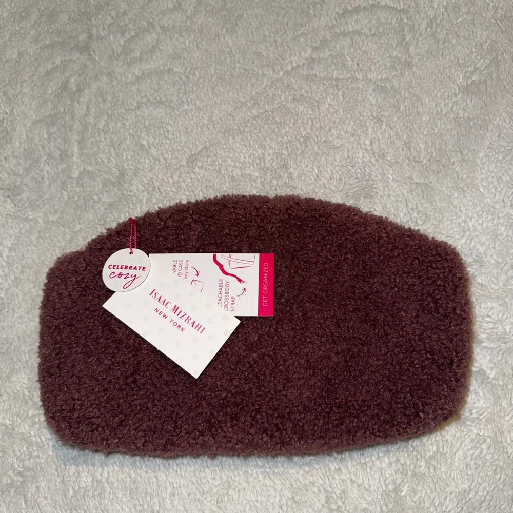 Isaac Mizrahi Women's Plush Clutch - Mauve